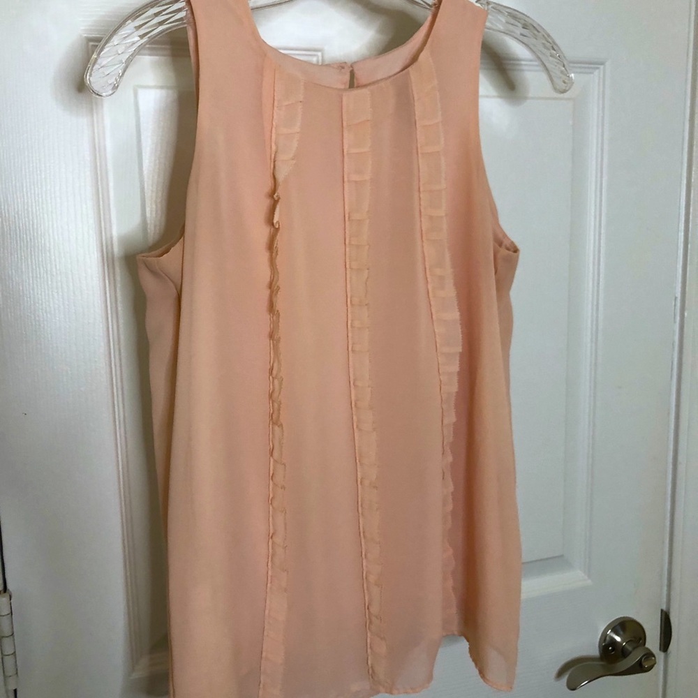 LOFT sleeveless blouse XS
